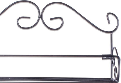 DII Farmhouse Vintage Decorative Metal Pantry Spice Rack Organizer, 12" Lx2.5 Dx4.33 H, Spice Rack Shelf 2 Piece