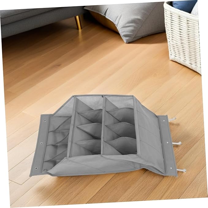 IMIKEYA Over Door Shoe Organizer Breathable Hanging Storage Rack for Boots Heels Slippers for Narrow Doors Spaces Design