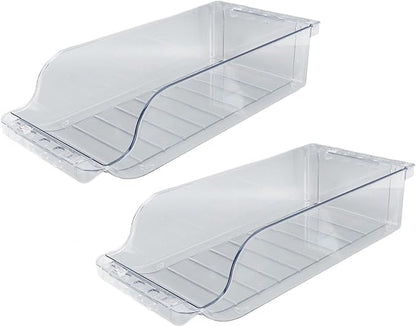 Refrigerator Can Drink Dispenser, 2Pcs Stretchable Canned Drink Holder Tall Skinny Cans Holder Can Drink Organizer for Fridge Freezer Pantry Cabinet Kitchen