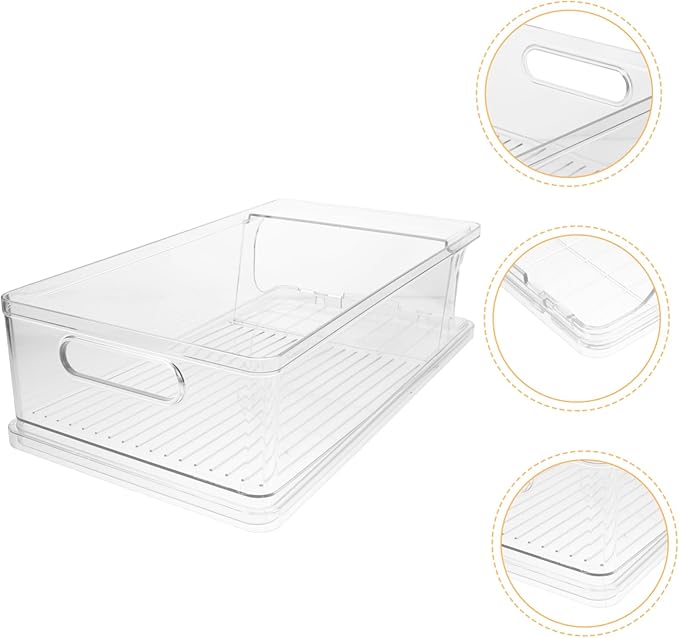 KICHOUSE Stackable Multi-function Can Organizer for Fridge Automatic Rolling Beverage Dispenser Bin for Easy Access Neat Storage Kitchen Pantry and Desktop Use