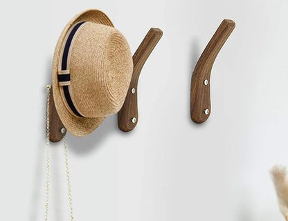 Hat Rack/Hat Holder/Hat Rack for Wall/Hat Organizer/Cap Rack/Cowboy Hat Holder/Cowboy Hat Rack/Hat Racks for Baseball caps/Jacket Hanger/Cowboy Hat Display & Storage Hange - No Hat, 2-Pcs