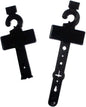 HAND Well Made Tools No.12 Plastic Black Belt Display Hangers - Pack of 20
