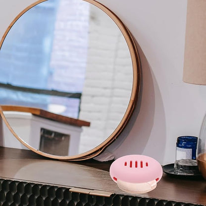 Portable Silicone Puff Case for Travel Makeup Sponge Holder Protective Design Lightweight Storage Box for Easy Access and Organization