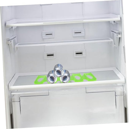 IMIKEYA 2pcs Silicone Beer Pad and Beverage Stacking Mat Non-slip Organizer for Beer Wine Cans and Drinks for Home Parties and Refrigerators Green