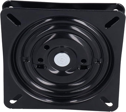 7" Lazy Susan Turntable Bar Stool Swivel Plate Automatic Rebound Stool Rotating Base Chair Turntable Base Lazy Susan Hardware for Home Bar Office Furniture Replacement