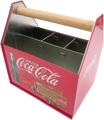 Tin Box Company Large Utensil Caddy, Holds Utensils, Coke 2023