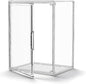 Clear Acrylic Display Case, Stackable Plastic Storage Bins with Lids, Large Display Box with Magnetic Lid Clear Storage Container Dustproof Showcase for Collectibles, Figures, 1 Pack