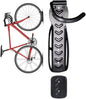 Dirza Bike Wall Mount Rack with Tire Tray - Vertical Bike Storage Rack for Indoor,Garage,Shed - Easy to install - Great for Hanging Road,Mountain or Hybrid Bikes - Screws Included - 1 Pack