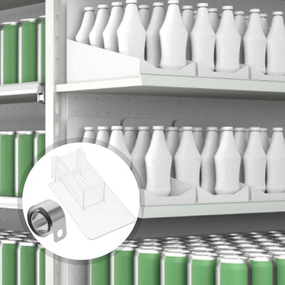 Universal Drink Dispenser Pusher Accessory Auto Pusher for Shelf Soda Can Organizer Refrigerator Sturdy Material Easy to Arrange