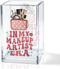In My Makeup Artist Era Acrylic Cosmetic Holder, Funny Makeup Brush Holder Gifts for Cosmetologist Women Girls, Bathroom Vanity Storage for Make up Brushes, Vanity Desk Accessories