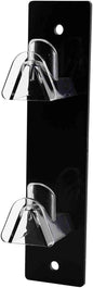 Marketing Holders 6 Pack Sunglass Holder Black Back Clear Nose 2 Tier Wall Mount Sunglasses Rack with Hanging Hardware and 2 Pre Drilled Holes Bifocals Spectacles Glasses Display