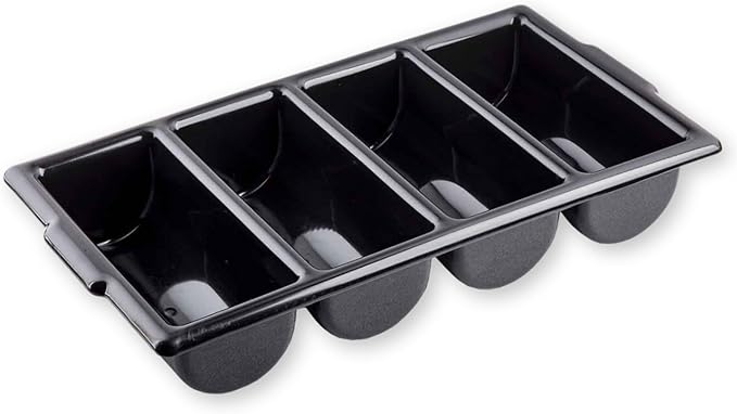 Tablecraft 4 Compartment Flatware Holder