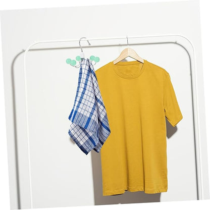 Cabilock 360° Swivel Belt Hanger Closet Organizer - Multi-Functional Rotating Hook for Clothes, Bags, Scarves, and Accessories - Light Green
