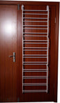 Wall Hanging Shelf Storage Shoe Organizer,Over the Door Shoe Organizer, Holds up to 36 Pairs of Shoes,12 Layers 36 Pair Shoes Wall Hanging Shelf Storage Shoe Organizer, Fold-up Non-slip Bars, White