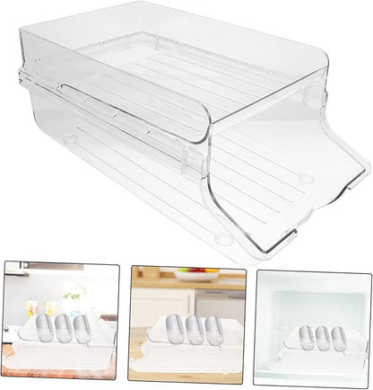 Zerodeko Refrigerator Beverage Storage Rack Carbonated Drinks Rolling Dispenser for Easy Access and Organization Kitchen and Fridge Capacity Can Organizer for Efficient Beverage Storage