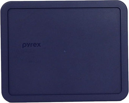 Pyrex 7212-PC 11-Cup, 7211-PC 6-Cup, & 7210-PC 3-Cup Blue Food Storage Replacement Lids - Made in USA