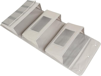 Multi Layer Door Hanging Storage Pouch Over The Door Organizer for Living Space Breathable and Design for Living Bedroom Bathroom