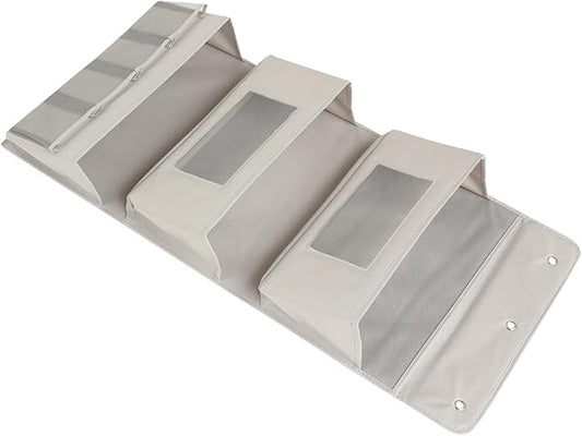 Multi Layer Door Hanging Storage Pouch Over The Door Organizer for Living Space Breathable and Design for Living Bedroom Bathroom