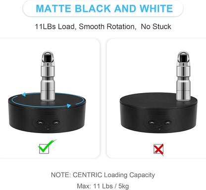 Motorized Rotating Display Stand, 5in/11lbs Load, 360° Rotating Platform for Jewelry Watch 3D Models Cake, Electric Spinning Display Stand for Live Show, Products Video shoot