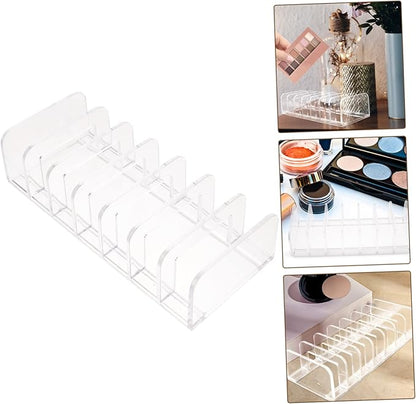 Gatuida Eyeshadow Organizer Divided Lipstick Holder 12 Compartment Makeup Storage Container for Vanity Cosmetic Display Case for Makeup Lovers
