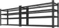 Storage Shelves Heavy Duty 2 PCS, 48"L x 18"W x 60"H Garage Wire Shelving Unit Loads 2640LBS, 4-tier Adjustable Metal Industrial Utility Shelf Rack for Kitchen, Laundry, Pantry, Warehouse, Basement