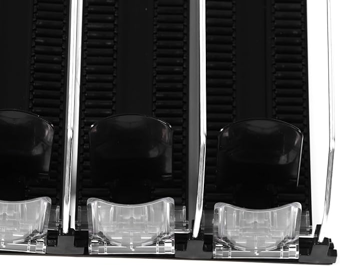 Fridge Drink Dispenser: Adjustable Width, Rainproof Design, Self Pushing Soda Can Organizer, Ideal for Soda and Beer, Black (5PCS)