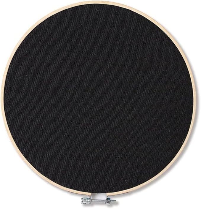 REOVE Wall Hanging Pin Collection Display Stand Enamel Pin Display Holder Display Board, Canvas Leather Embroidery Hoop for Display Pins Buttons Wall Decoration