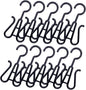 Homoyoyo 10Pcs Plastic Slipper Hooks Shoe Hanging Organizers for and Drying Fit for Footwear Space Saving for