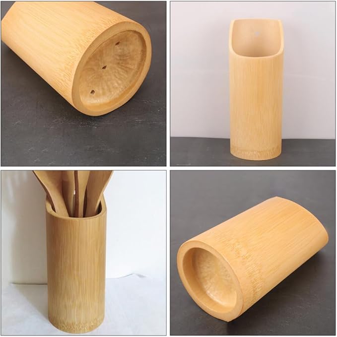 PRETYZOOM Chopstick Holder Cutlery Organizer Kitchen Gadget Compact Drain Basket for Forks Spoons Pens Storage Home Use 8.26X3.34X3.34In