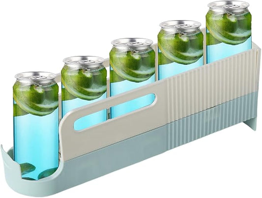 Drink Organizer For Fridge - Soda Organizers Can Holder Dispenser |Fridge Drink Dispensers For Pantry Kitchen Cabinet Freezer Home Bar