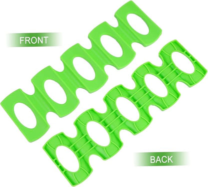 PRETYZOOM 4pcs Beverage Storage Mat Fridge Can Holder Beer Bottles Stacker Pourers for Alcohol Drink Fridge Organizer