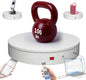 Programmable Motorized Electric Turntable Rotating Display Stand Rotating Platform Spinning Platform Secondary Development Motorized Electric Lazy Susan for 3D Scaner or Display with USB/Bluetooth
