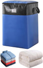 Upgrade Moving Bags Heavy Duty Extra Large,Heavy-Duty Storage Bags – Alternative to Moving Boxes, Plastic Storage Bins, Mattress Bags for Moving & College Essentials (blue, 140L)
