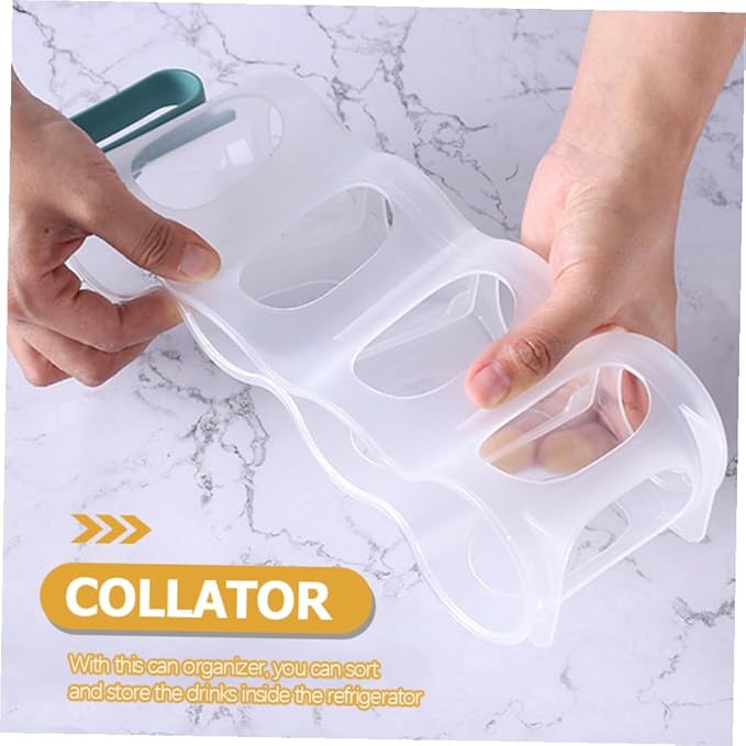 3pcs Beverage Organizer Storage Shelves Cans Holders for Fridge Kitchen Soda Can Dispenser