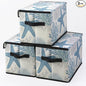 Stackable Clothes Storage Bins with Lids,Closet Organizers Fabric Cat Printing Box for Home and Office,Blanket Clothes Organizers,Under Bed Storage Containers 3 Pack.