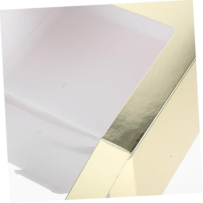 2pcs Square Hat Box with Window Clear Display Case for Baseball Caps Versatile Hat Holder for Home Travel