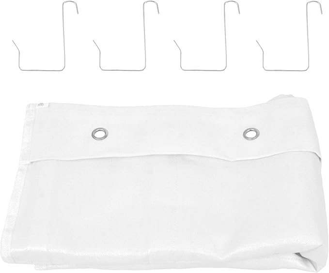 Premium Over Door Shoe Organizer, White, 20 Pockets, Heavy Duty Hanging Storage Rack with Metal Hooks for Closet, Bathroom, Dorm, Space Saving Solution for Shoes, Accessories, Toys