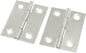 Aexit Door Solid Clothes Hangers Polished Stainless Steel Butt Hinges 1.4" Children's Clothes Hangers 2 Pcs