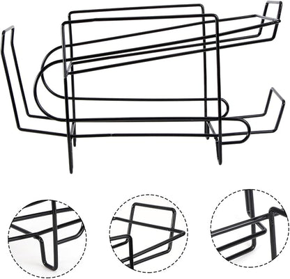 Firm Sturdy Refrigerator Storage Rack Drink Organizer for Fridge Beverage Holder Double-layer Drink Storage Rack