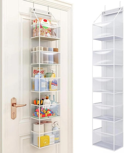 for Organizador de despensa colgante de 5 estantes para sobre la puerta