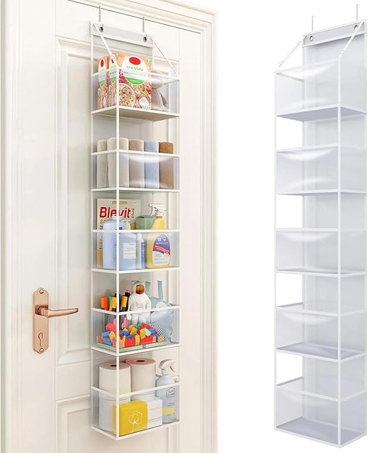 for Organizador de despensa colgante de 5 estantes para sobre la puerta
