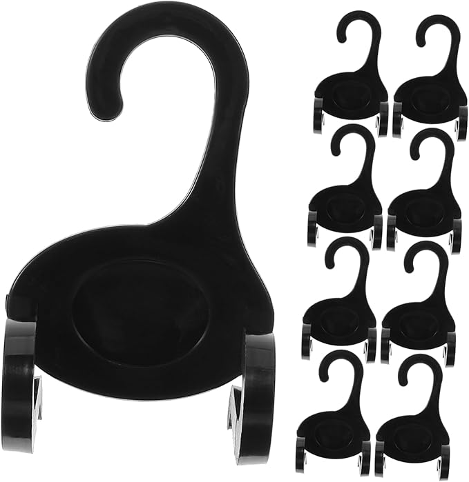 PRETYZOOM 20pcs Sneakers Hanging Hooks Plastic Shoe Storage Rack for Organizer Drying Organizer for Supermarket and Home