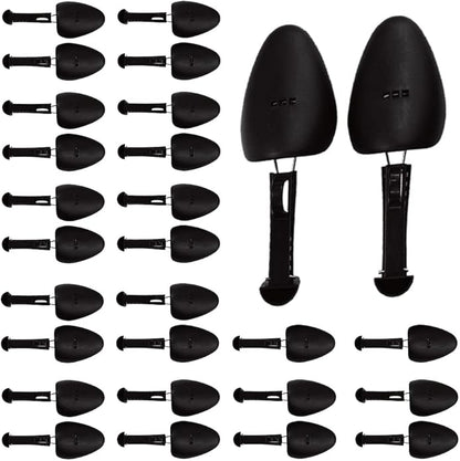 YY YEARCHY 14 Pairs Shoe Trees for Men Adjustable Plastic Shoe Holder Shape Support