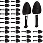 YY YEARCHY 14 Pairs Shoe Trees for Men Adjustable Plastic Shoe Holder Shape Support