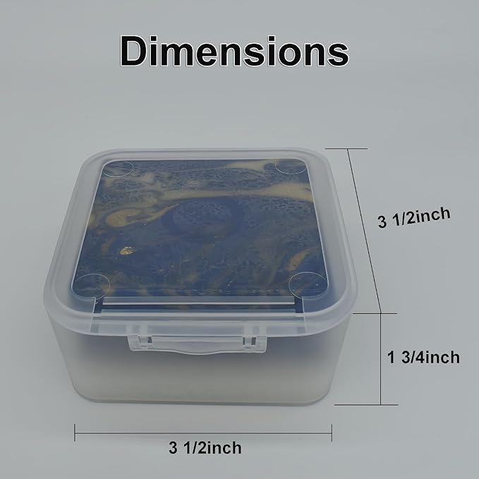 Travel Soap Dish, Soap Box Case with Bar Soap Saver Pad Portable Soap Rest for Bathroom Shower Home Outdoor Gym Fitness Vonpri (Clear)