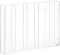 Straw Holder for Cabinet, Vertical Acrylic Design, 5-Compartment Organizer for Door, Easy Installation, Compact and Long-Lasting