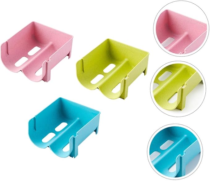 Soda Dispenser for Fridge Fridge Drink Organizer Soda Holder for Refrigerator Refrigerator Bins Organizer Bin Storage Rack Stackable Crisper