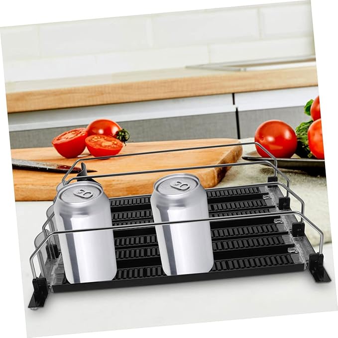 GLEAVI 3pcs Beverage Propeller Fridge Drink Organizer Pusher Self-Pushing for Refrigerator Juice Dispenser Spigot Soda Can Organizer Can Dispensers