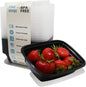 Small Meal Prep Containers Single Lids, 12 OZ [25-Pack] Food Storage Bento BPA Free | Stackable | Reusable Lunch Boxes, Microwave/Dishwasher, Freezer Safe,Portion Control (12 OZ 25 pack)