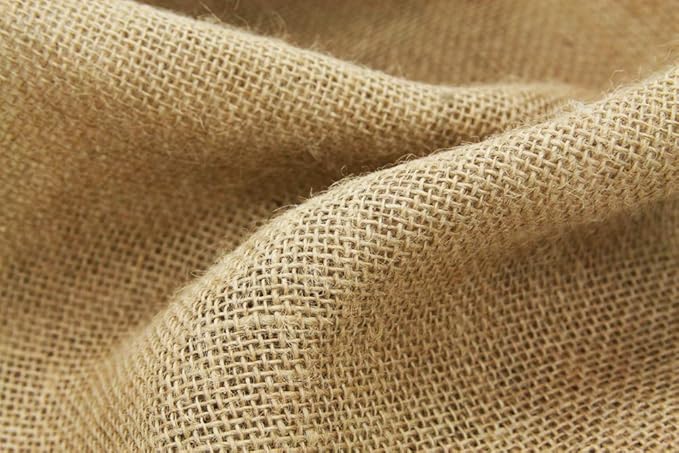 MDS Pack Of 50 Wedding Burlap 4 x 8 Inch Burlap Lace Utensil Cutlery Holders Pouch Silverware Holder Knifes Forks Bags Burlap Napkin Bag for Rustic Wedding Party and Tableware Decorations